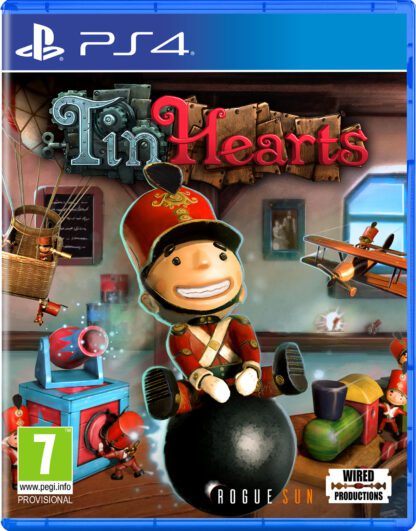 Tin Hearts PS4 Front Cover