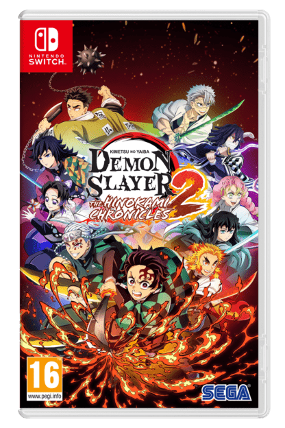 Demon Slayer -Kimetsu no Yaiba- The Hinokami Chronicles 2 Nintendo Switch Front Cover