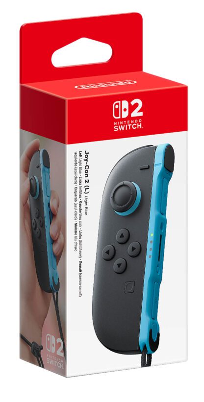 Joy Con 2 (Left) Light Blue for Nintendo Switch 2 Box Image