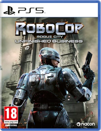 RoboCop Rogue City Unfinished Business PS5 Front Cover
