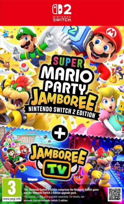 Super Mario Party Jamboree Nintendo Switch 2 Edition + Jamboree TV Nintendo Switch 2 Front Cover