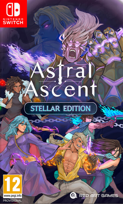 Astral Ascent Stellar Edition Nintendo Switch Front Cover