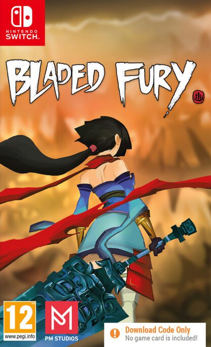 Bladed Fury Nintendo Switch Code in Box Front Cover