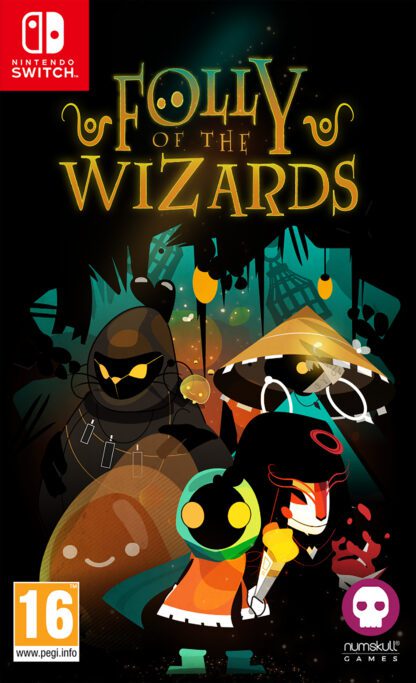 Folly of the Wizards Nintendo Switch Front Cover