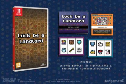 Luck be a Landlord Nintendo Switch Beauaty Shot