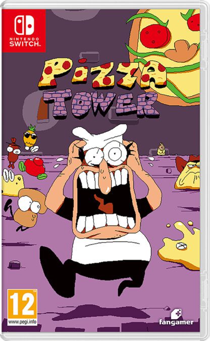 Pizza Tower Nintendo Switch Front Cover