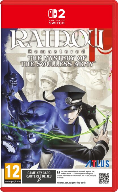 RAIDOU Remastered The Mystery of the Soulless Army Nintendo Switch 2 Front Cover
