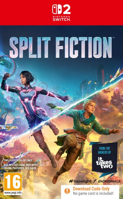 Split Fiction Nintendo Switch 2 Code in Box Front Cover