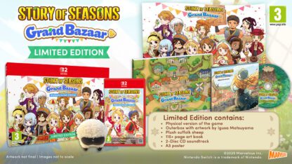Story of Seasons Grand Bazaar Limited Edition Nintendo Switch 2 Beauty Shot