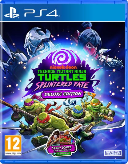 Teenage Mutant Ninja Turtles: Splintered Fate - Deluxe Edition PS4 Front Cover