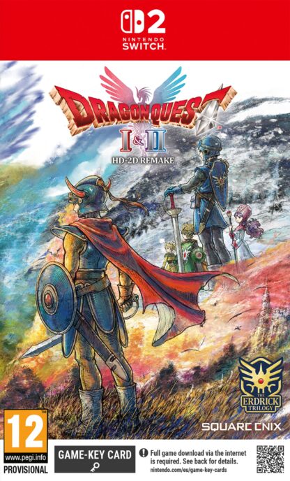 Dragon Quest I & II HD-2D Remake Nintendo Switch 2 Front Cover