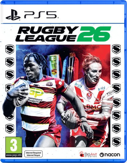 Rugby League 26 PlayStation 5 Front Cover