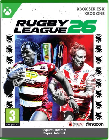 Rugby League 26 Xbox Series X / Xbox One Front Cover