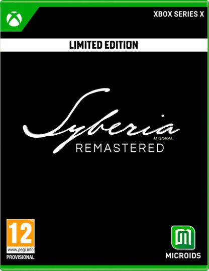 Syberia Remastered Limited Edition Xbox Series X Front Cover
