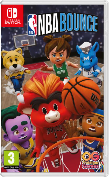 NBA Bounce Nintendo Switch Front Cover