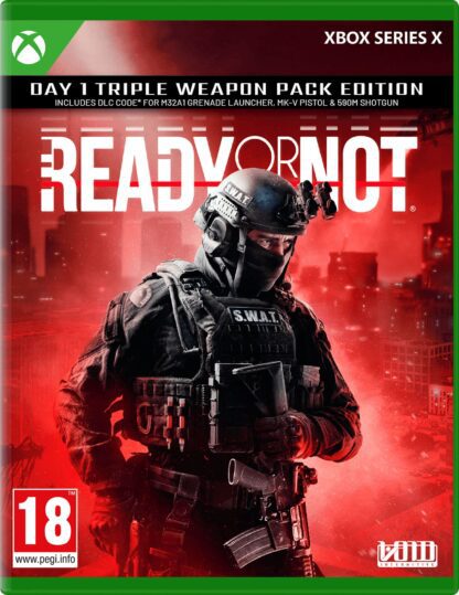 Ready or Not Day One Edition Xbox Series X Front Cover