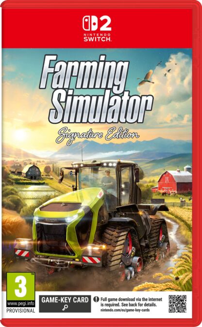 Farming Simulator Signature Edition Nintendo Switch 2 Front Cover